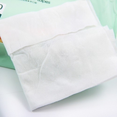 Nuevo desarrolle los trapos mojados disponibles no tejidos puros de Spunlace del agua del diseño