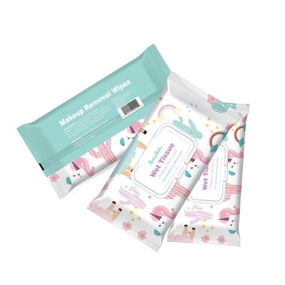 Agua micelar facial de Rose Makeup Remover Wipes With del agua de limpieza