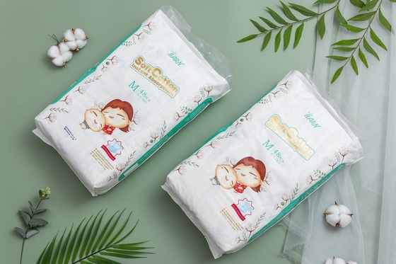 Pañales disponibles superficiales secos estupendos del bebé altamente absorbentes