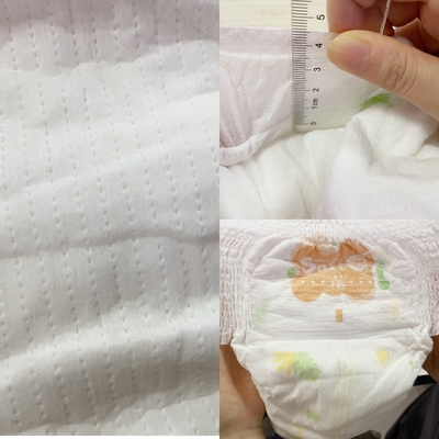 Pantalones suaves 100% del bebé del pañal disponible del bebé del material de algodón