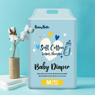 Pañales disponibles del bebé de la absorción estupenda suavemente respirables