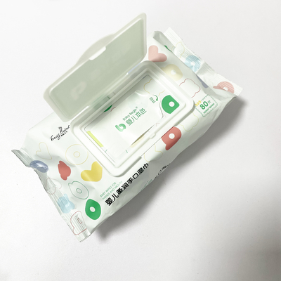 Trapos mojados del bebé biodegradable del OEM 99,5 trapos a base de agua puros
