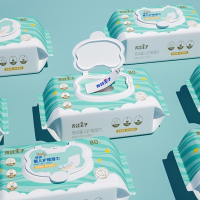 El bebé de Unscented de la etiqueta calificada limpia 99 9 agua cuidado de piel sensible disponible