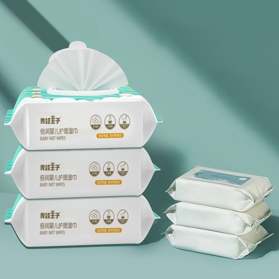 El bebé de Unscented de la etiqueta calificada limpia 99 9 agua cuidado de piel sensible disponible