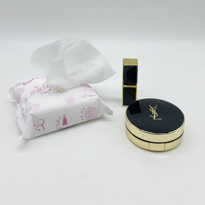 Trapos faciales del carbón de leña orgánico mojado disponible de los trapos del retiro del maquillaje de los adultos