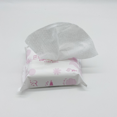 Trapos faciales del carbón de leña orgánico mojado disponible de los trapos del retiro del maquillaje de los adultos