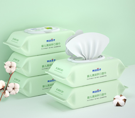Los trapos mojados del bebé de la fibra de bambú recién nacida sensible pelan cuidado natural