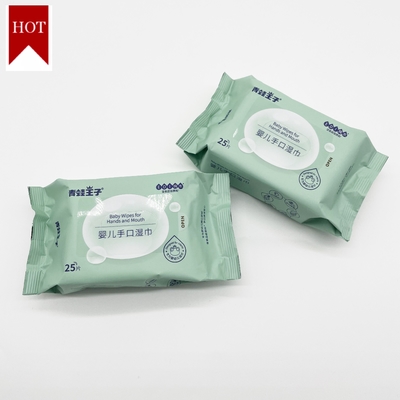 Planta hipoalergénica disponible biodegradable de los trapos mojados de la piel recién nacida sensible basada