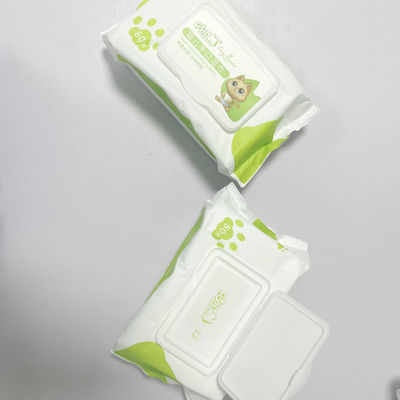 Wet Tissue 80 Pulls Toallitas suaves no tejidas para bebés con tapa