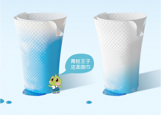 Tejido mojado y seco del algodón del trapo seco facial limpio disponible biodegradable del bebé para limpiar