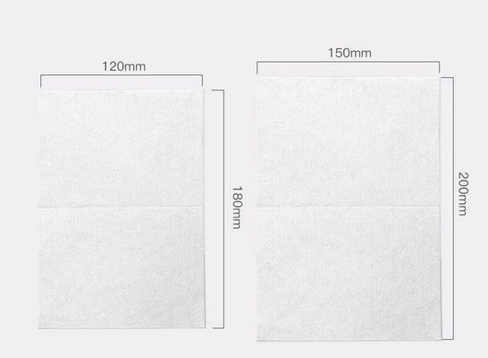 El agua orgánica del bebé limpia los trapos mojados de la fibra de bambú biodegradable del 100% para el bebé