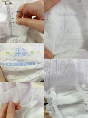 Venta al por mayor recién nacida disponible suave y seca linda del panal del bebé de los pañales