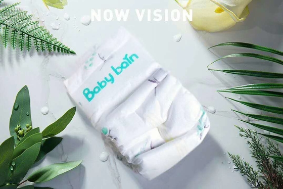 Pañal disponible de encargo del bebé de Clothlike Backsheet impreso con el canal 3D