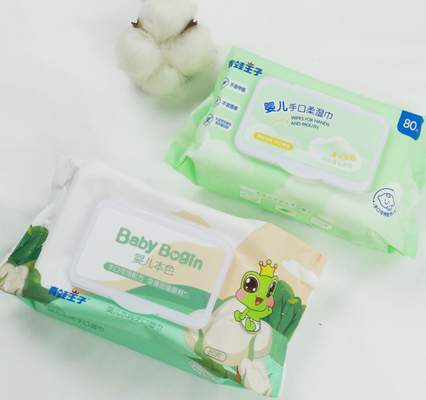 Fórmula estable con mejores ventas de WaterWipes Unscent que limpia con gusto trapos del bebé