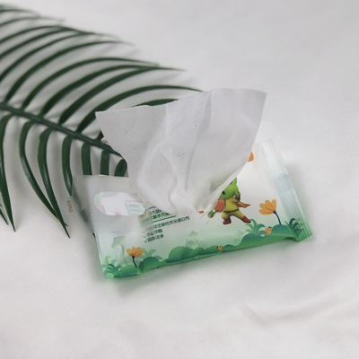 Fórmula orgánica natural de Unscented de los trapos mojados disponibles del OEM del hogar sin alcohol