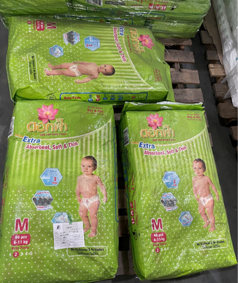 Pañal disponible superior recién nacido del bebé de las muestras libres respirable