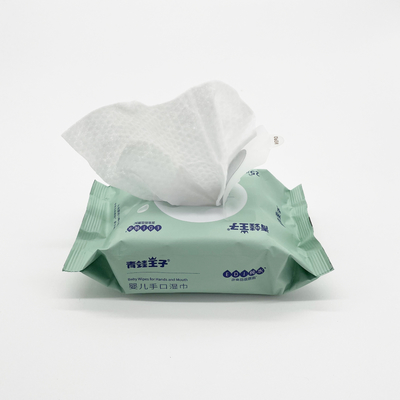 Trapos biodegradables del bebé de la mejor fórmula del OEM para la limpieza de la mano y de la cara