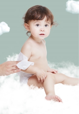 Trapos mojados de Cottonc Unscented Waterwipes del bebé original biodegradable de alta calidad de la fragancia