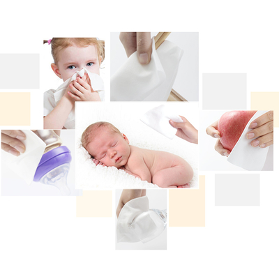 Trapos mojados de Cottonc Unscented Waterwipes del bebé original biodegradable de alta calidad de la fragancia