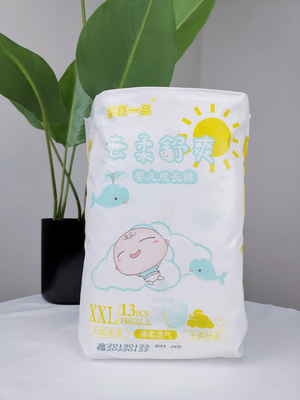Pantalones disponibles absorbentes superficiales secos del bebé con el canal de la prevención del escape 3D