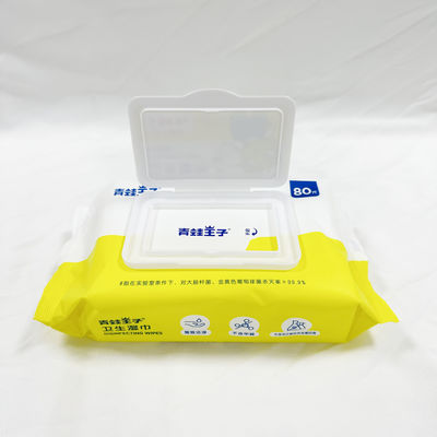 Trapo mojado disponible de la tela no tejida de Spunlace para los adultos de los niños