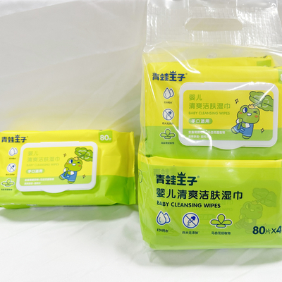 OEM Logo Hand Sanitizing Wet Wipes privado 50pcs sin alcohol