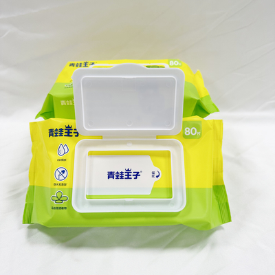 OEM Logo Hand Sanitizing Wet Wipes privado 50pcs sin alcohol