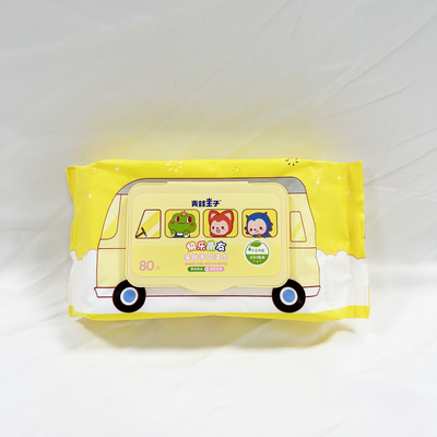 Áloe natural superior Vera Disposable Baby Wipes 80 tirones por trapos mojados disponibles del bolso