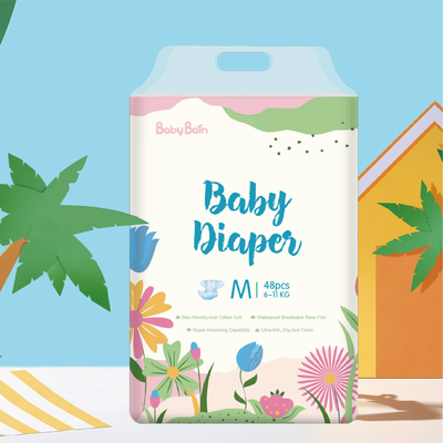 Pañal disponible de absorción estupendo al por mayor de los panales de los pañales infantiles del bebé del funcionamiento de SAP de la aduana de la muestra libre