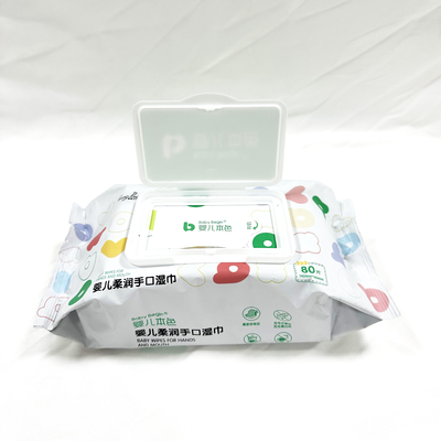 El bebé mojado de limpieza Piel-amistoso suave de los trapos limpia de China para el bebé