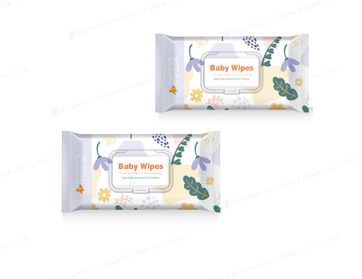 Trapos mojados de los buenos de la fórmula tirones plásticos duros del labio 80 sin alcohol