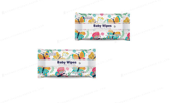 Trapos mojados de los buenos de la fórmula tirones plásticos duros del labio 80 sin alcohol