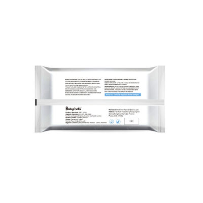 Trapos mojados de los buenos de la fórmula tirones plásticos duros del labio 80 sin alcohol