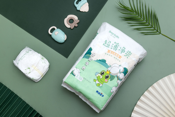 Pañal biodegradable el 100% de bambú disponible recién nacido amistoso del bebé de los daipers de Eco de las muestras libres