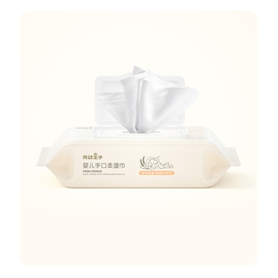Espese la etiqueta privada de Flushable de los trapos mojados disponibles naturales del bebé biodegradable