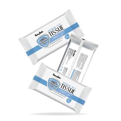 Trapos disponibles adultos plásticos de limpiamiento Spunlace de Coverless de la piel del removedor del maquillaje