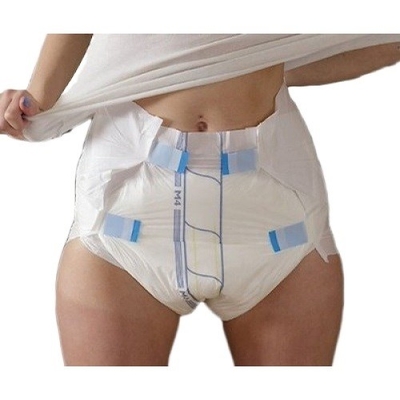 pañal adulto disponible del canal de la prevención del escape 3D no tejido