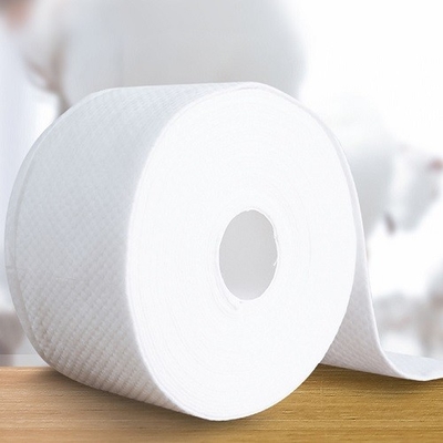 Suavidad disponible plástica del algodón 60g de los trapos secos que embala
