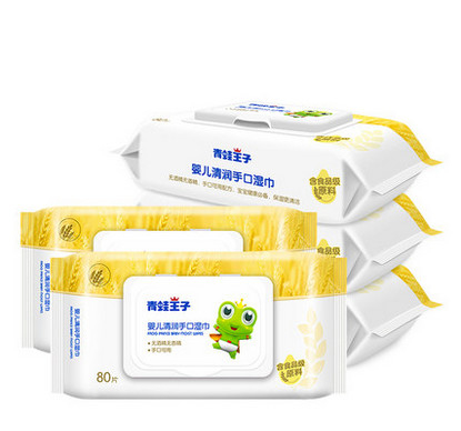 Áloe amistoso Vera Disposable Wet Wipes 80pcs de Eco no que irrita