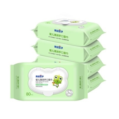 Trapos mojados del algodón disponible ningún papel para usos faciales de los preservativos
