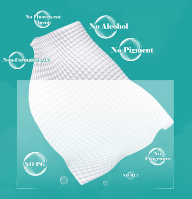Con los trapos mojados disponibles de la tapa y de la cinta abierta 80 PC 20%Viscose 80%Polymer