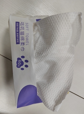 Los trapos secos disponibles no tejidos del algodón para los bebés pelan cuidado