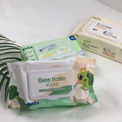 Trapos mojados disponibles biodegradables de la comodidad amistosa de Eco para el bebé y el adulto
