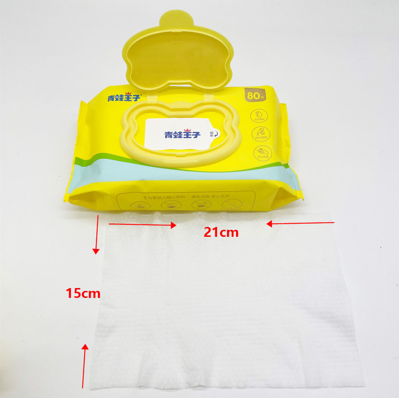 Del calentador tejido mojado disponible del bebé de la fórmula suavemente con el olor de Unscented del agua potable