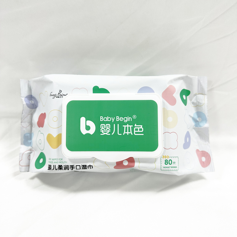Bambú orgánico de los trapos mojados del tejido del bebé de limpieza personal modificado para requisitos particulares del cuidado para la limpieza del bebé