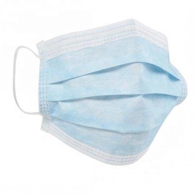 3 blancos azules manejan personal disponible no tejida del solo paquete de la mascarilla