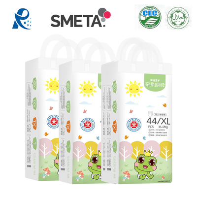 Capa absorbente del indicador 480ml del pañal disponible mojado del bebé suavemente no tejida