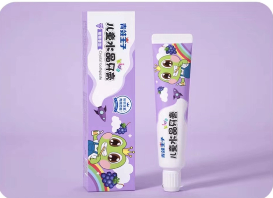 Herramienta púrpura de la higiene oral de la uva que blanquea los dientes ningún Sugar Added Toothpaste