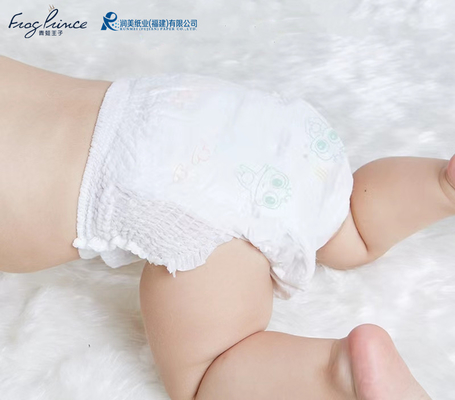 El indicador 360° de la humedad cupo al bebé disponible que el pañal con la cintura elástica levanta los pantalones